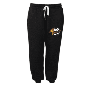 3727 Bella + Canvas Unisex Jogger Sweatpant - Black