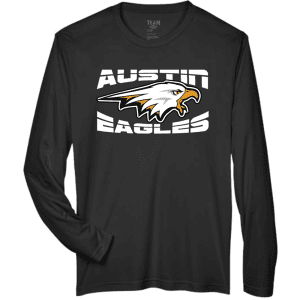 TT11LS Team 365 Performance Long Sleeve Shirt - Black